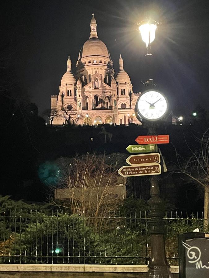 Appartamento Montmartre Sacre Coeur Parigi Esterno foto